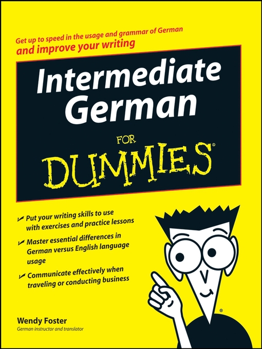 Title details for Intermediate German For Dummies by Wendy Foster - Available